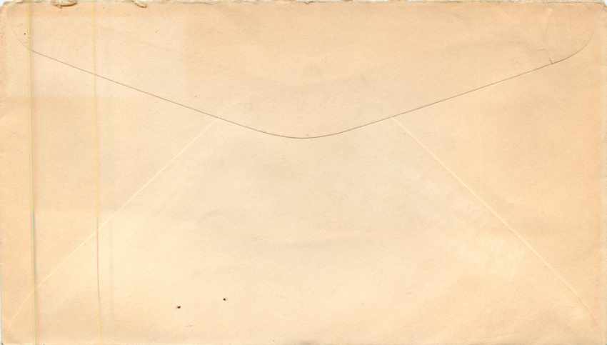 Lettre Cover Etats-Unis 6c Waipahu 1954 for Newark — Verso