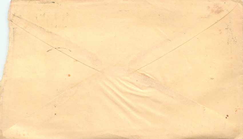 Lettre Front Cover Etats-Unis 3c Newark for Connecticut — Rückseite