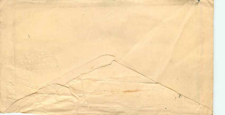 Lettre Covers Etats-Unis 3c Twombly Boston  — Rückseite