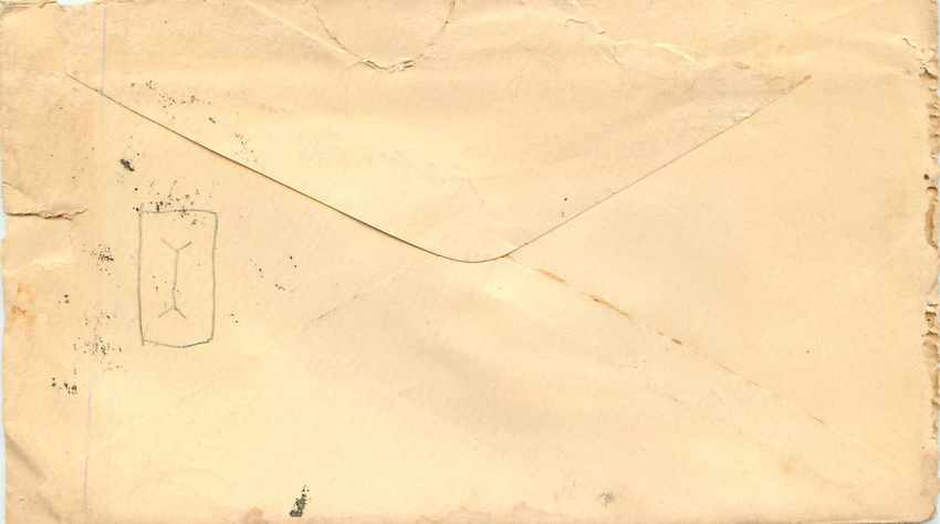 Lettre Covers Etats-Unis 2c Gordinier Sees Troy NY — Verso