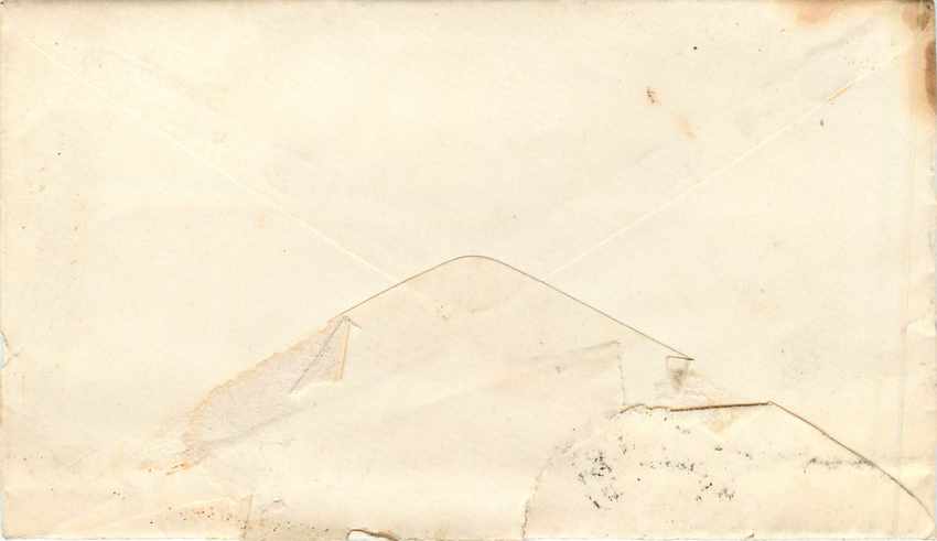 Lettre Covers Etats-Unis 3c Flanag Philadelphia — Rückseite