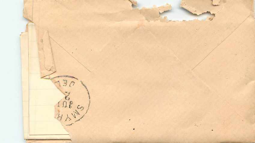Lettre Covers Etats-Unis 3c Port Penn — Rückseite