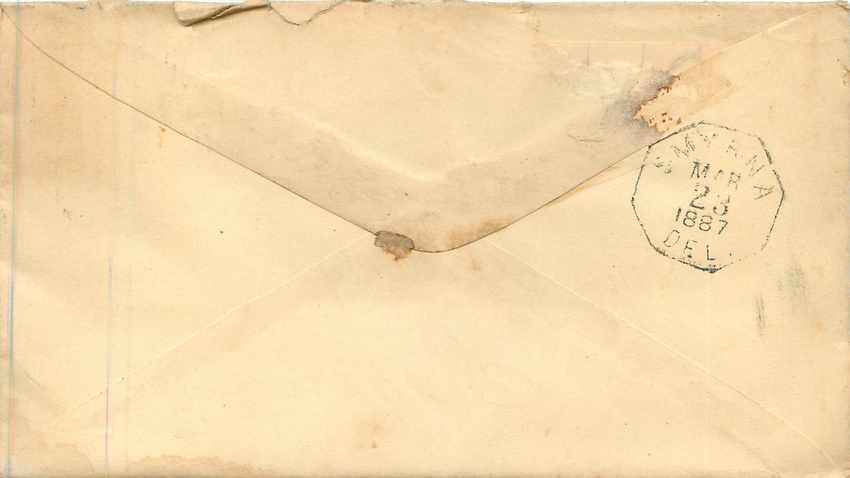 Lettre Covers Etats-Unis 2c Gordinier Sees Troy NY — Rückseite