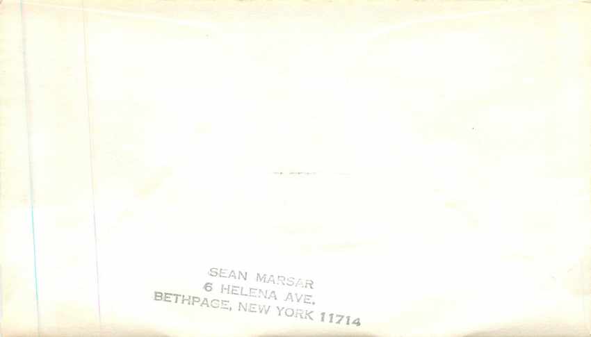 Lettre Cover Space Shuttle program 1977 Autographe Deke Slayton Espace Espace Cosmonaute — Back