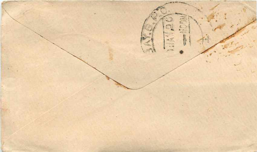 Postal Stationary Entier Postal Inde India Gwalior — Rückseite