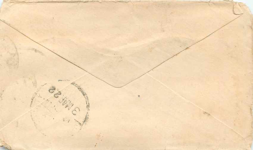 Postal Stationary Entier Postal Inde India Gwalior — Rückseite