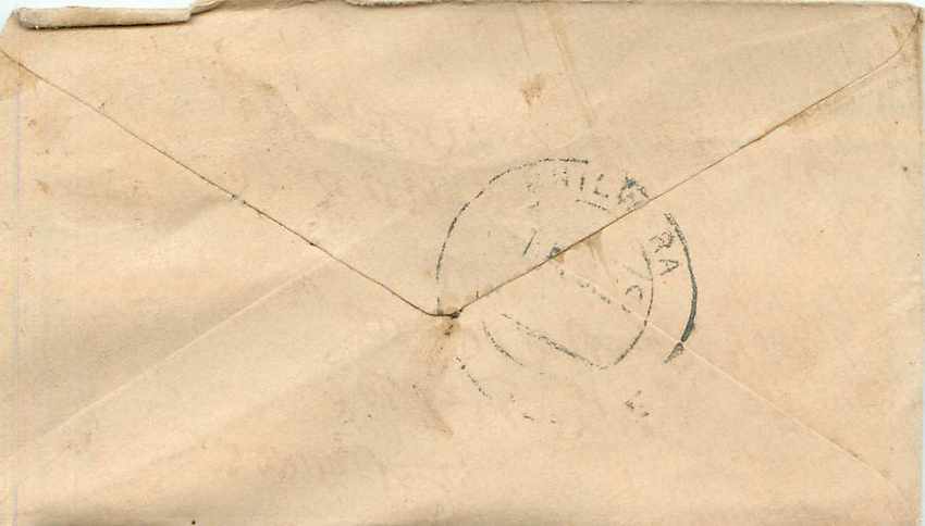 Inde India Gwalior Entier Postal Stationary  — Rückseite