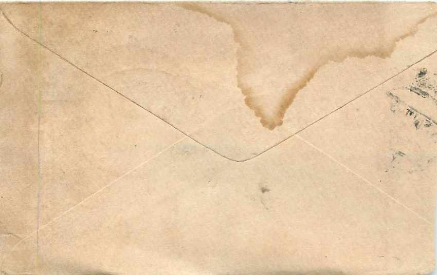 Inde India Gwalior Entier Postal Stationary  — Verso