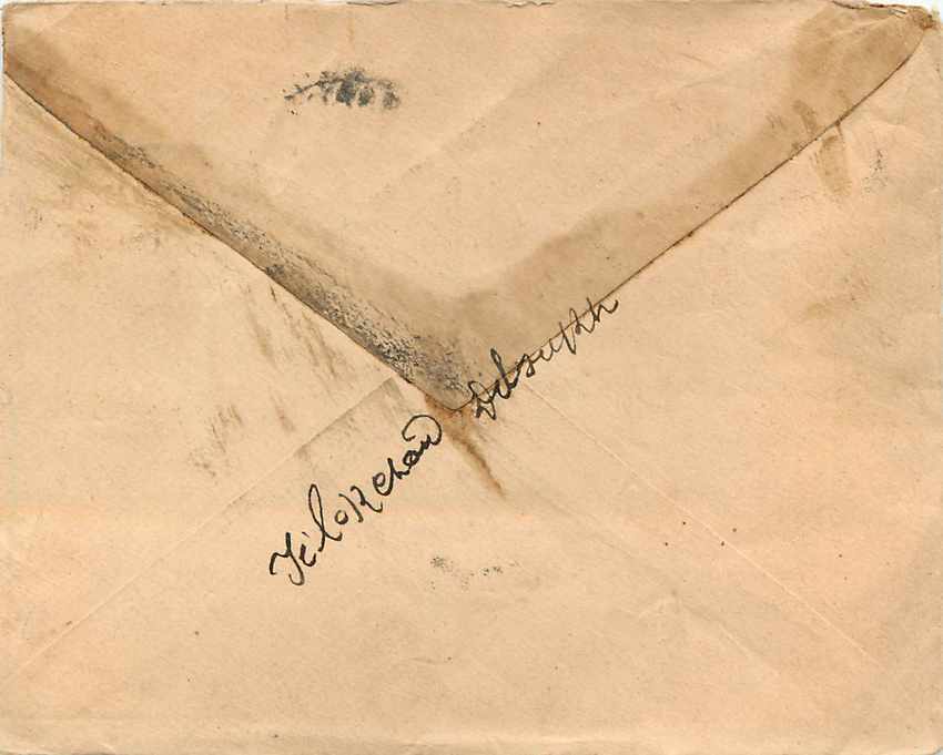 Inde India Gwalior Entier Postal Stationary  — Verso