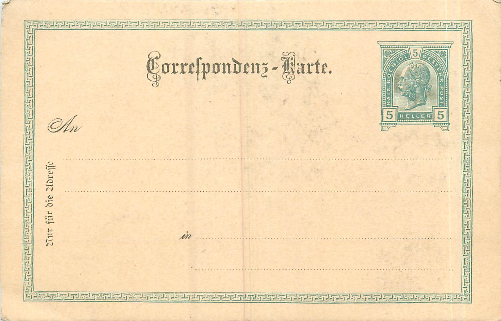 Entier Postal Stationary  Autriche 