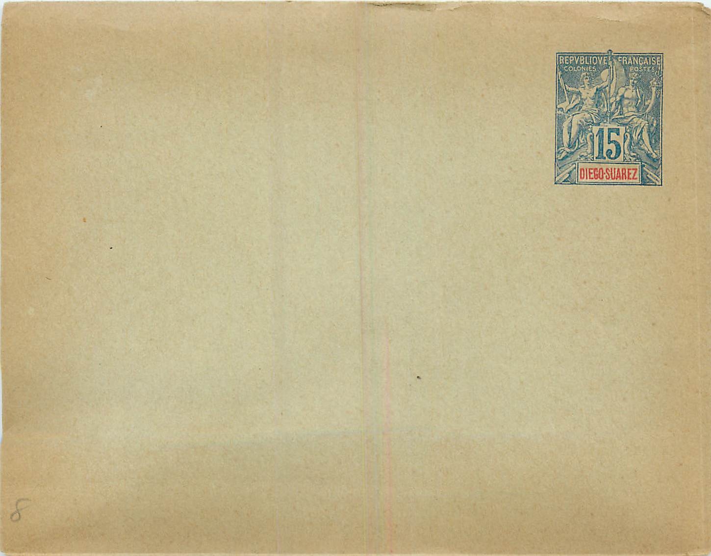 Entier Postal Stationary Anjouan