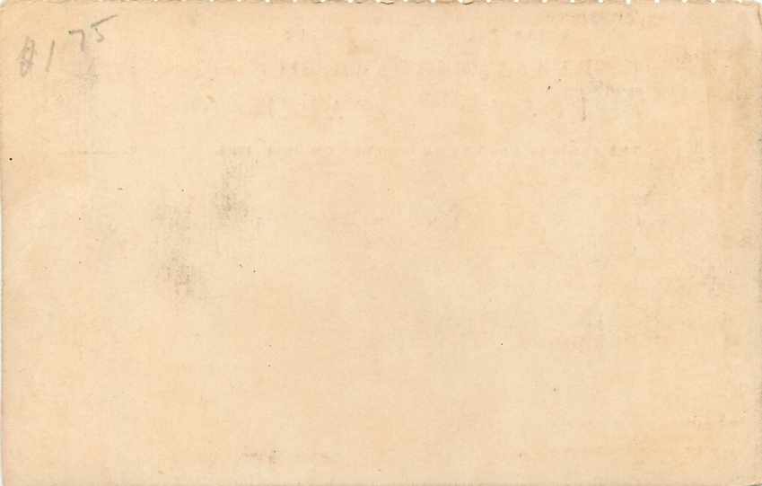 Entier Postal Stationary Barbados Barbade 1 1/2p — Rückseite