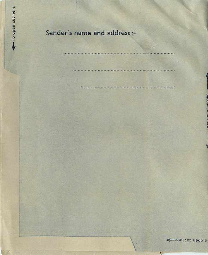 Entier Postal Stationary Barbados Barbade 6d Aerogramme — Rückseite