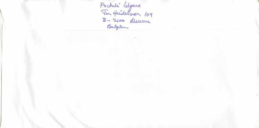 Entier Postal Stationary Belgique Pont Bruxelles — Rückseite