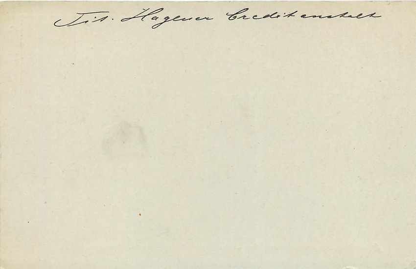 Entier Postal Postal Stationary Belgique 5c pour Hagen — Rückseite