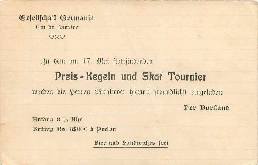 Postal Stationary Entier Postal Bresil Brazil — Rückseite