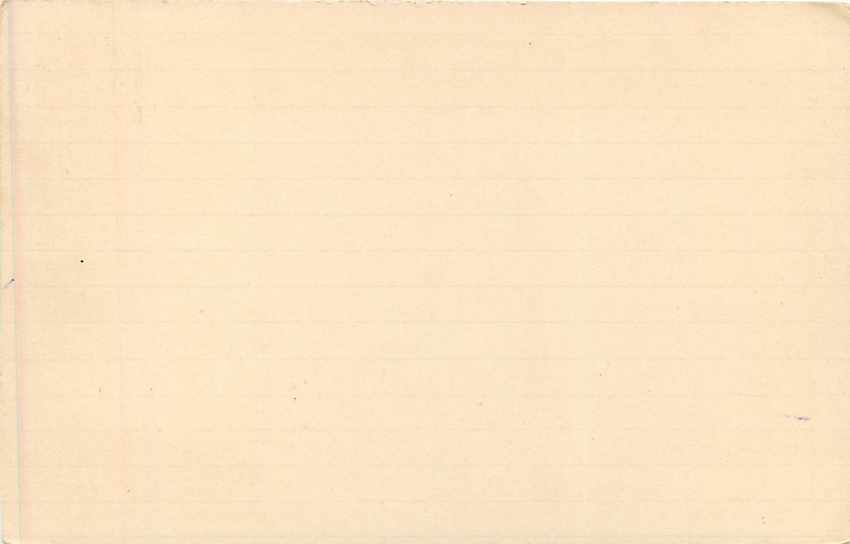 Postal Stationary Entier Postal Bresil Brazil — Rückseite