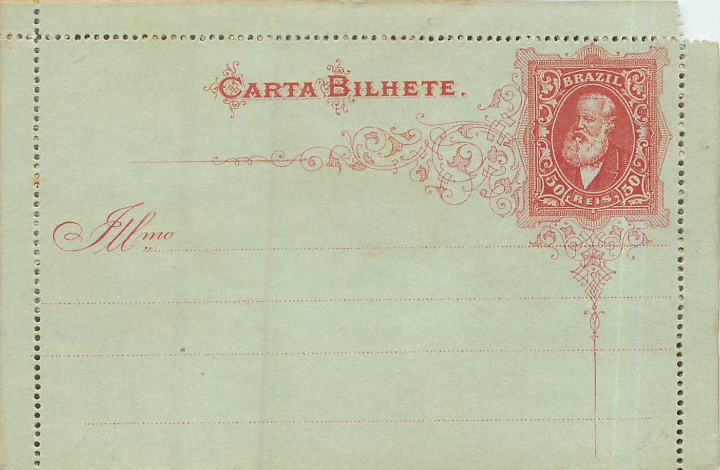Postal Stationary Entier Postal Bresil Brazil