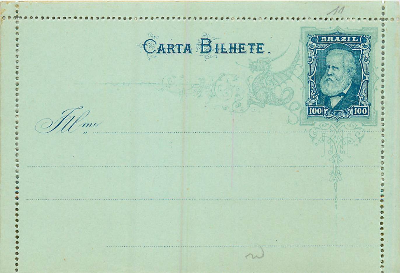 Postal Stationary Entier Postal Bresil Brazil