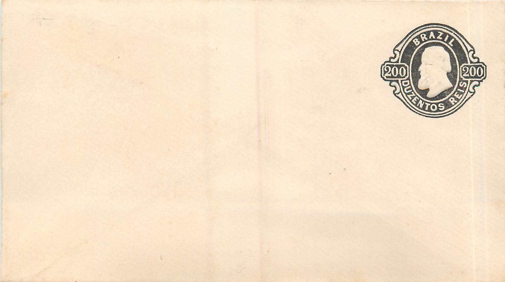 Postal Stationary Bresil Brazil 200 R