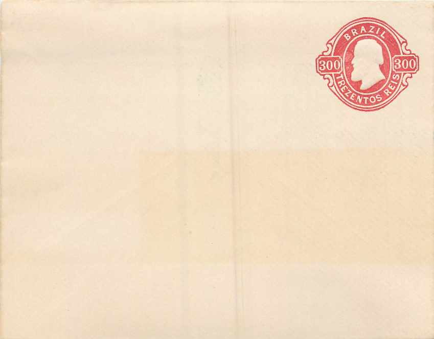 Postal Stationary Bresil Brazil 300 R