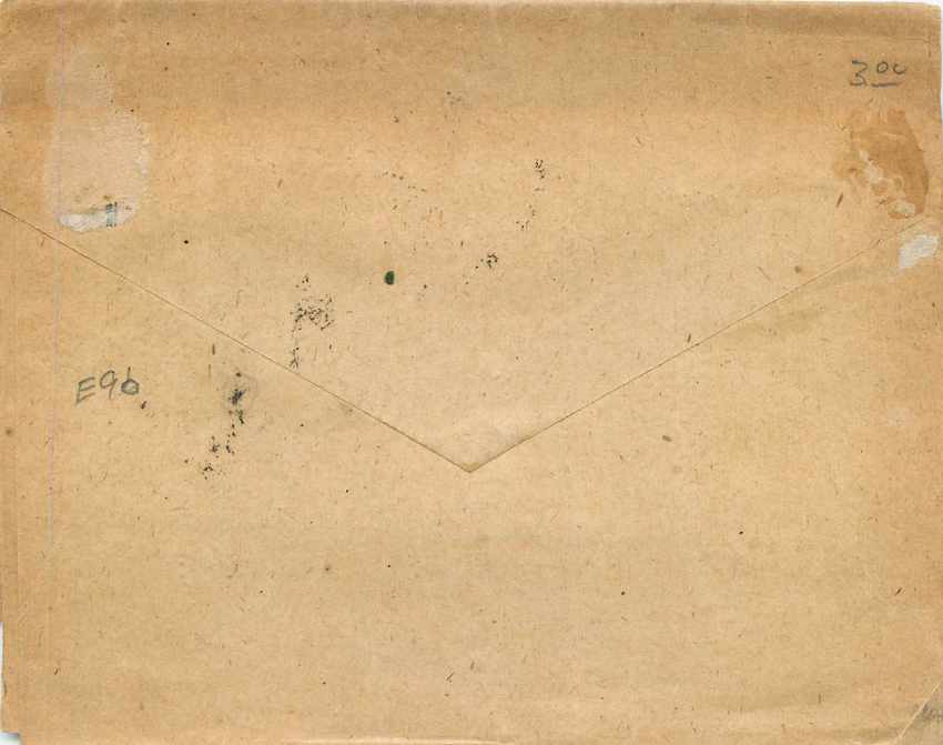 Postal Stationary Bresil Brazil 60 R — Rückseite