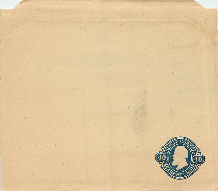 Postal Stationary Bresil Brazil 40 R