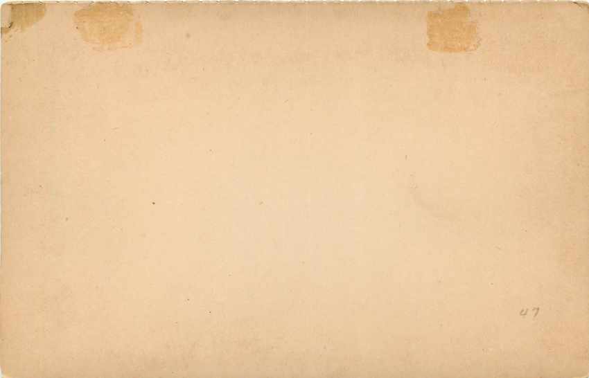 Postal Stationary Mashonaland South Africa  — Rückseite