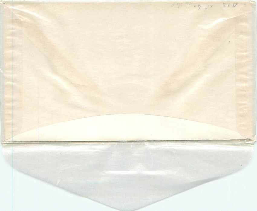 Postal stationary Canada 5c — Back