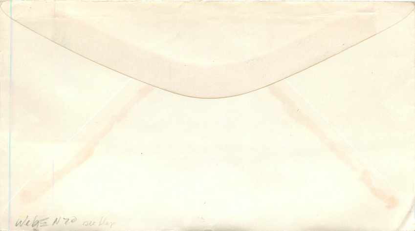 Postal stationary Canada 2c for Goderick — Back