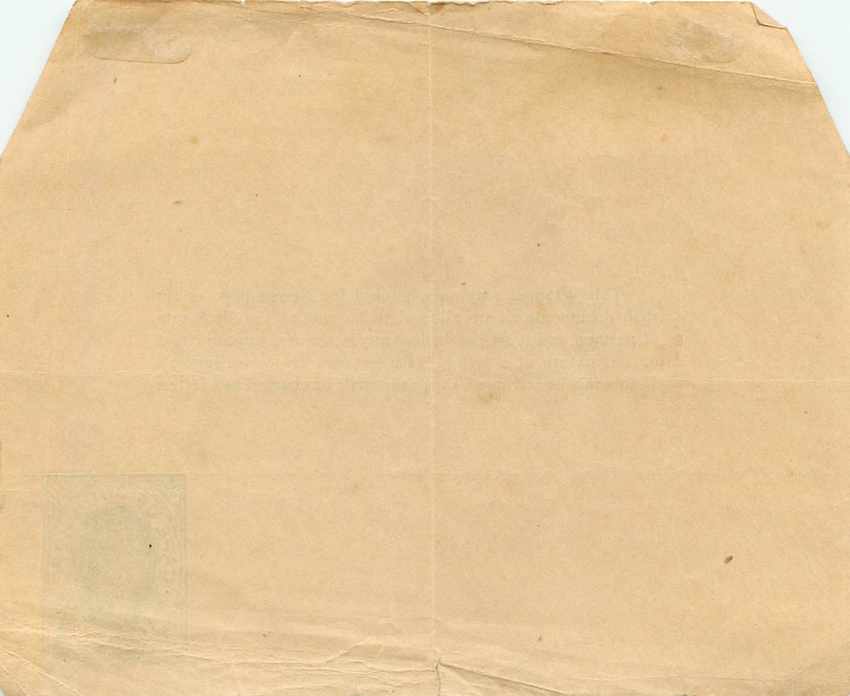 Entier Postal Stationary Cape of Good Hope — Back