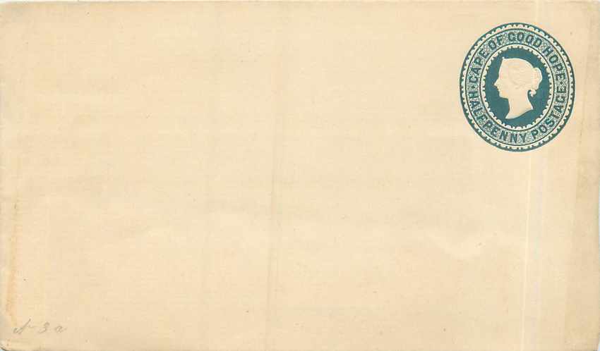 Entier Postal Stationary Cape of Good Hope 1/2p