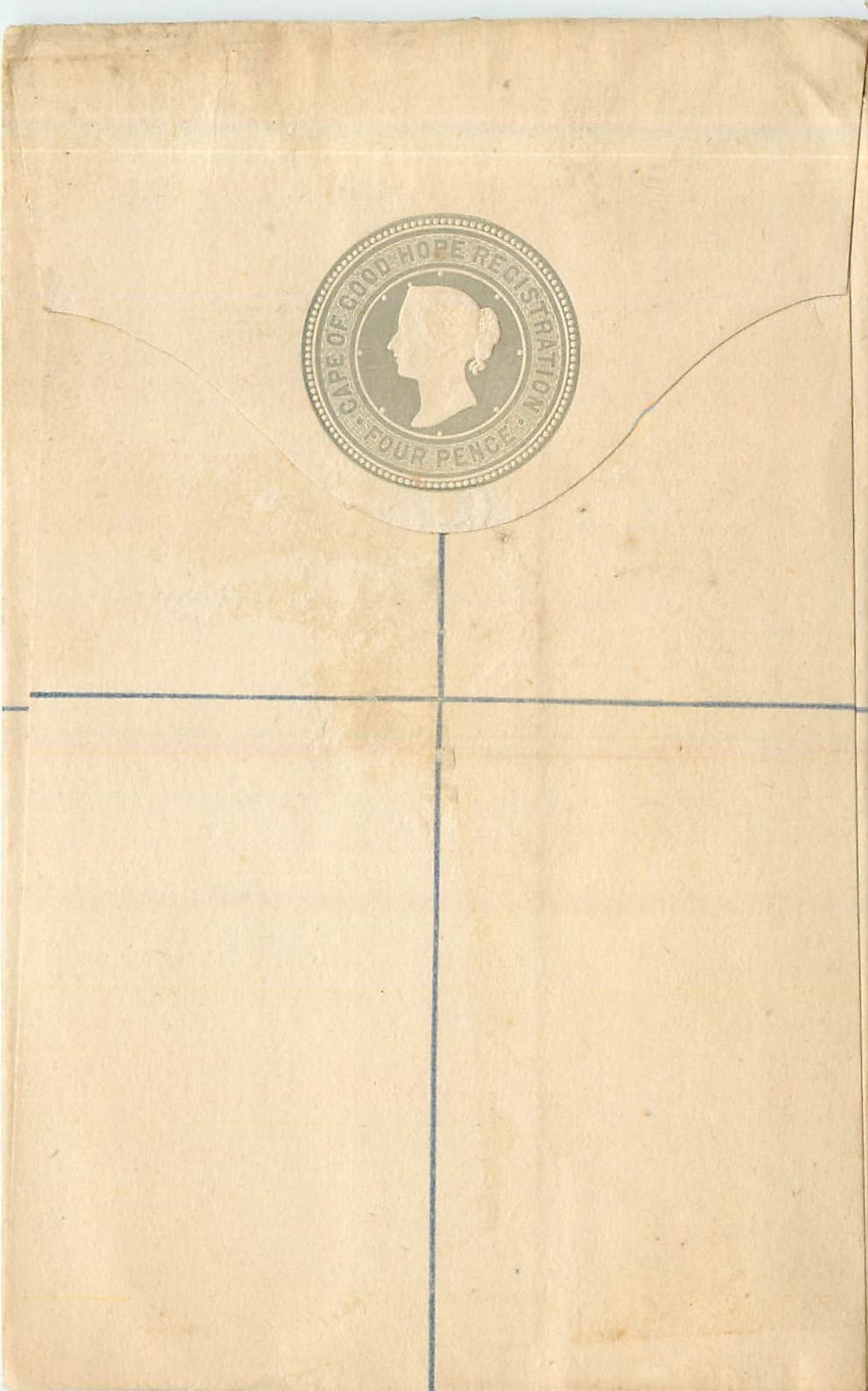 Entier Postal Stationary Cape of Good Hope 4p