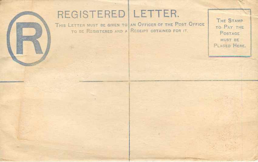 Entier Postal Stationary Cape of Good Hope 4p — Back