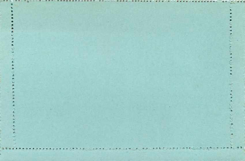 Entier Postal Stationary  Ceylon 5c — Rückseite