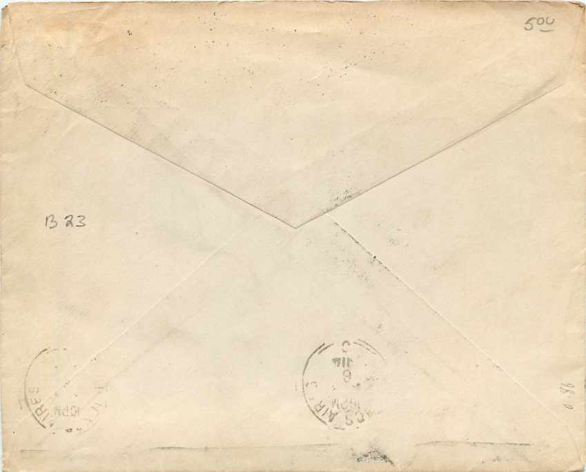 Entier Postal Stationary Chili Chile 15c  1914 for Buenos Aires — Rückseite