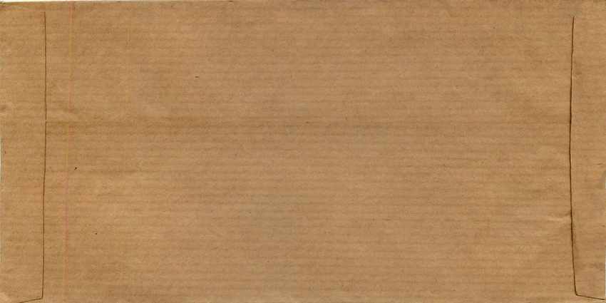 Lettre Cover Chine China — Rückseite