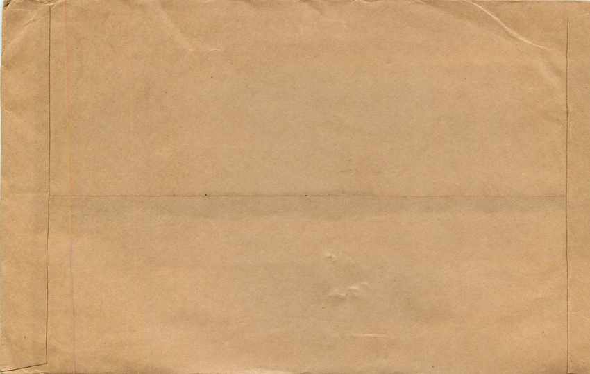 Lettre Cover Chine China — Rückseite