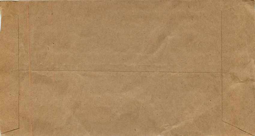 Lettre Cover Chine China — Rückseite