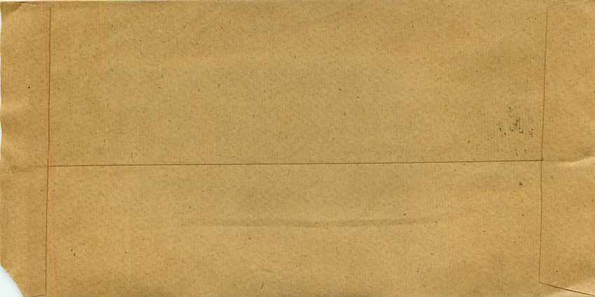 Lettre Cover Chine China  — Rückseite
