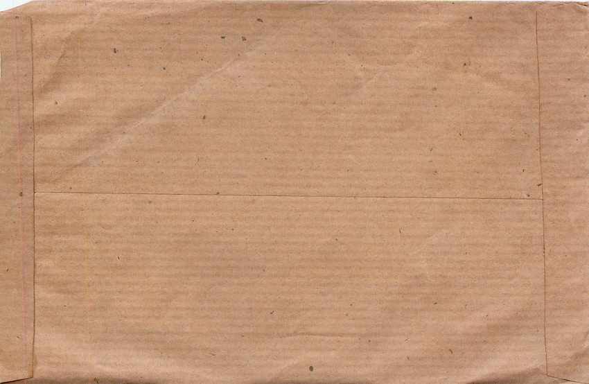Lettre Cover Chine China  — Rückseite
