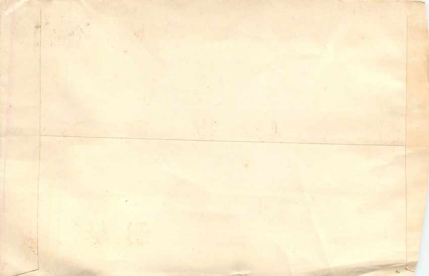 Lettre Cover Chine China  — Rückseite