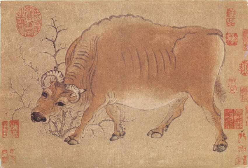 Entier Postal Stationary Chine China Taureau Bull
