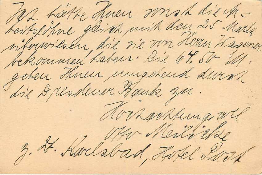 Entier Postal Stationary Tchequie 1929 Lion — Back