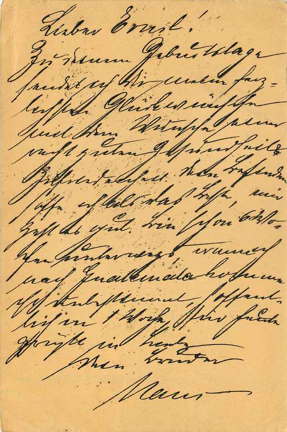 Postal Stationary Entier Postal Colombia 1894 for Germany  — Rückseite