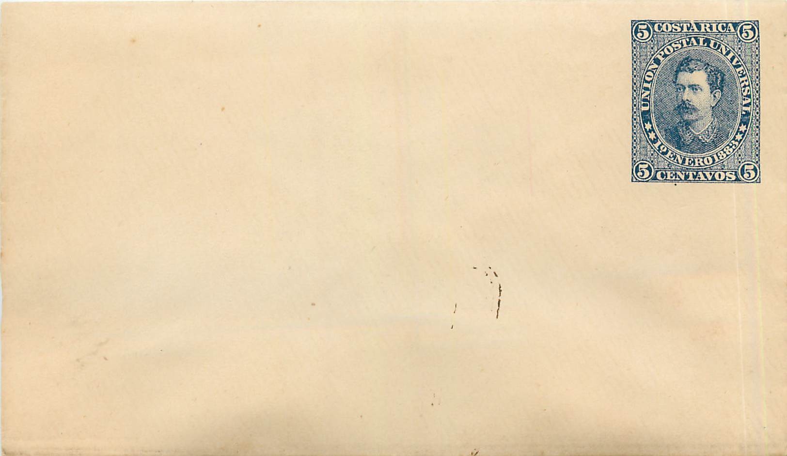 Entier Postal Stationary Costa Rica 5c