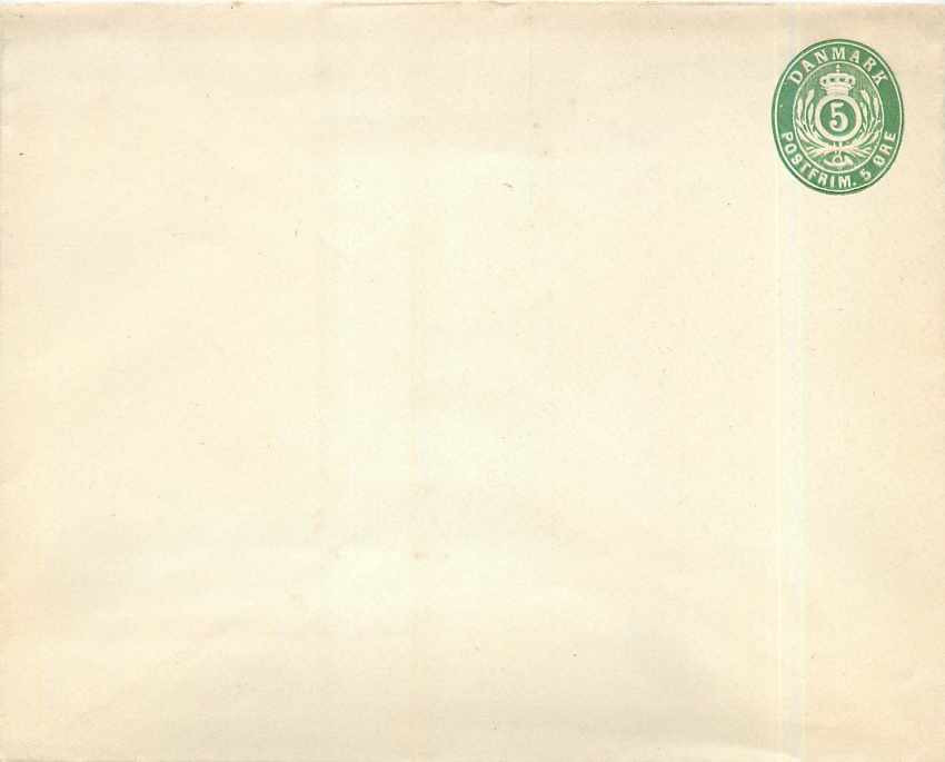 Entier Postal Stationary Denmark 