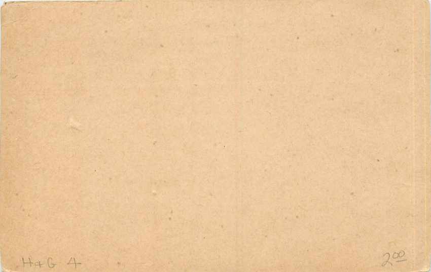 Entier Postal Stationary Dominica 1 1/2 p — Rückseite
