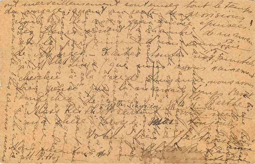Entier Postal Stationary 10c Sage 1892 pour Morges — Rückseite