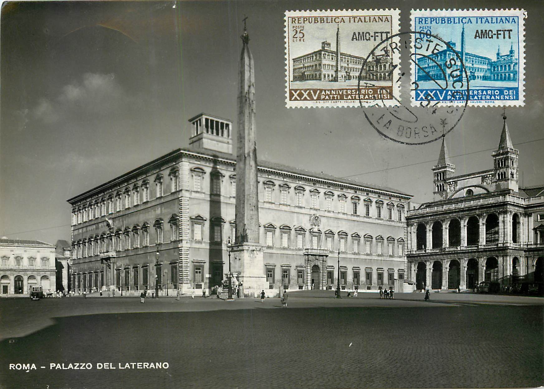 CARTE MAXIMUM Italie Italia AMG FTT  1954